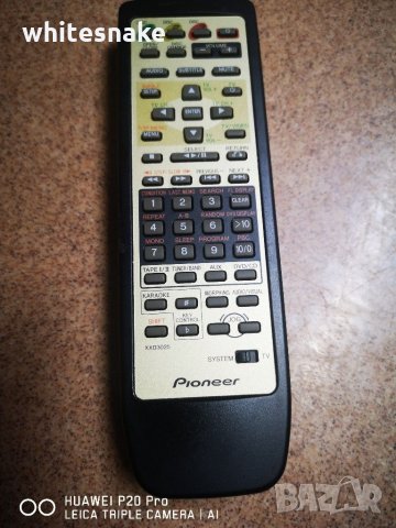 Pioneer XXD3025 Remote control for audio system, AVReceiver, Дистанционно управление , снимка 2 - Аудиосистеми - 30410619