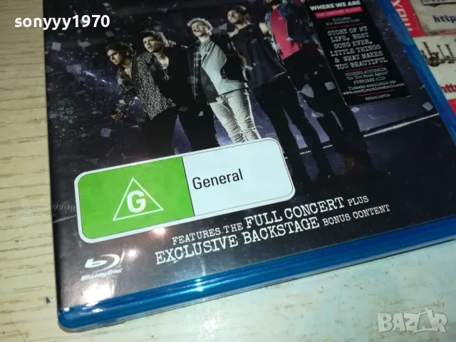 ONE DIRECTION BLU-RAY DISC 0703250807, снимка 5 - Blu-Ray филми - 49396681