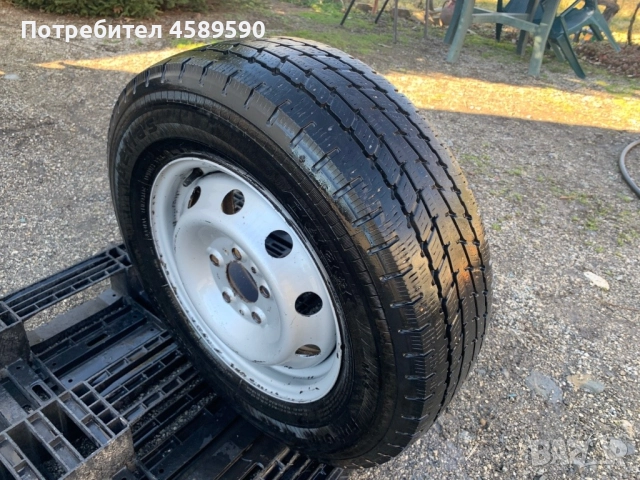 Резервна гума+Джанта 15цола 5x118 за бус Fiat Ducato,Iveco Daily,Citroen Jumper,Peugeot Boxer,Opel M, снимка 6 - Гуми и джанти - 51808921