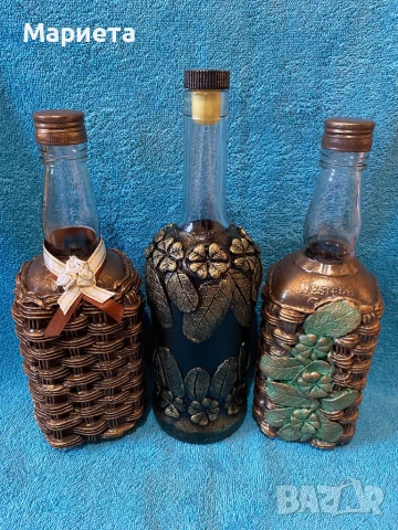 Декорирана бутилка