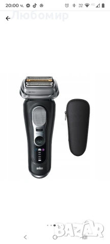 Електрическа самобръсначка Braun Shavers Series 9 Pro+ за мъже, мокро и сухо бръснене, 5+1 , снимка 16 - Електрически самобръсначки - 53205255