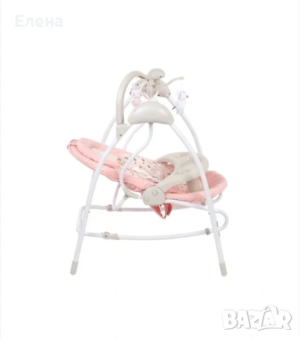 Люлка за бебе Kikka boo 2 в 1, Mia Stella Pink, снимка 4 - Детски люлки - 53975708