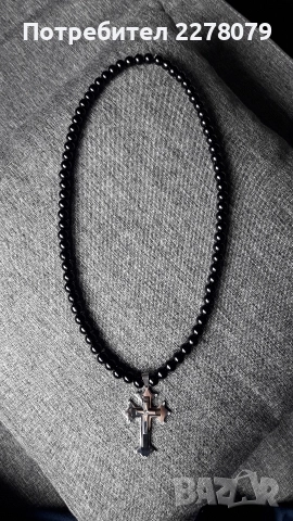 Колиета от оникс - ръчна изработка, снимка 9 - Колиета, медальони, синджири - 44824323