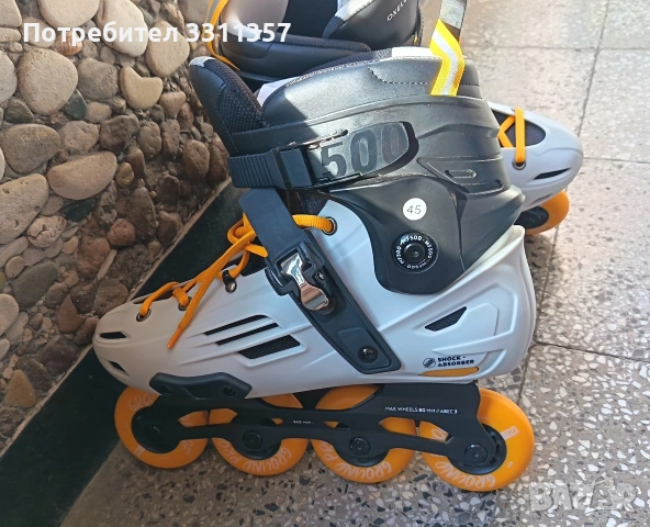 Ролери Оксело 500, 45 номер, снимка 6 - Ролери, кънки - 54212928