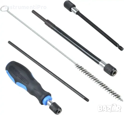 Tелени четки за почистване легла на дюзи - Комплект - 19 части, снимка 2 - Други инструменти - 53121158