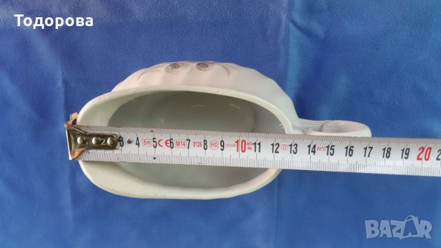 Порцеланова сосиера- "Китка" Нови пазар, снимка 5 - Чинии - 33772718