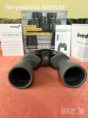 Levenhuk sherman plus 12x50, снимка 2 - Екипировка - 53947645