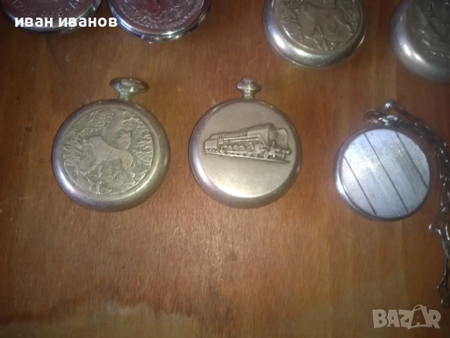 колекция от руски джобни часовници Молния , снимка 7 - Джобни - 50990507