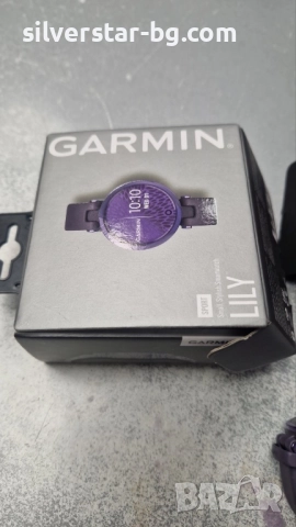 Нов смарт часовник garmin purple