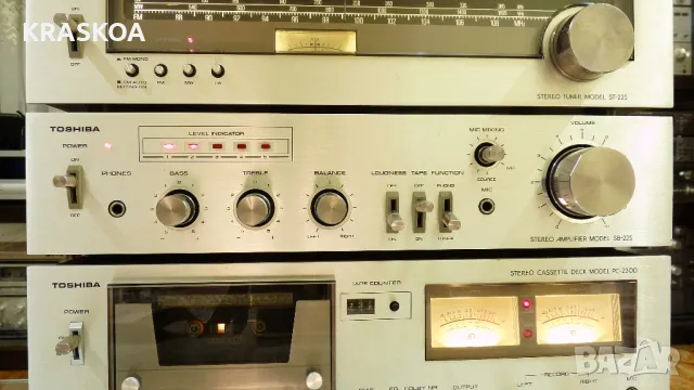 TOSHIBA SB-225 & ST-225 & PC-230D, снимка 10 - Ресийвъри, усилватели, смесителни пултове - 47439924