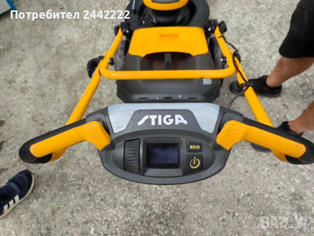 Акомулаторна Косачка Стига чисто нова, снимка 9 - Градинска техника - 51286071