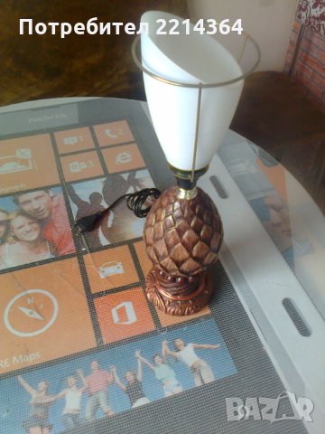 Ретро нощтна лампа, снимка 2 - Други ценни предмети - 30380309