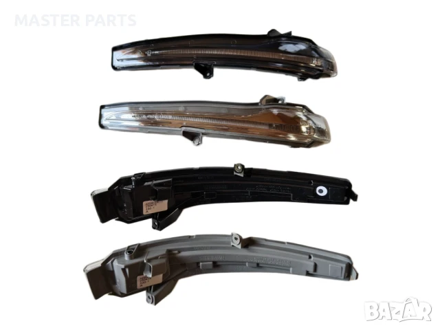 LED мигачи за Mercedes W205/W222/w213/w253 (Canbus, Кристал/Черен), снимка 3 - Части - 51314081