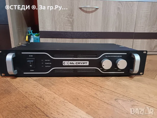 Усилвател / Крайно стъпало Mc Crypt PA 3000  