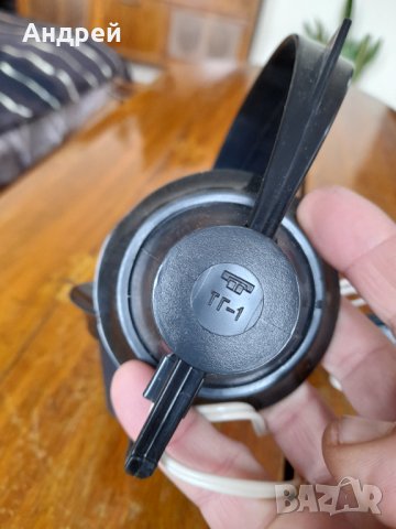 Стари слушалки ТГ-1, снимка 3 - Антикварни и старинни предмети - 39088175