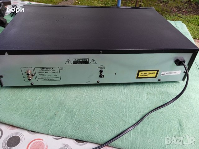 ONKYO DX-6720   MADE IN JAPAN CD Player , снимка 10 - Плейъри, домашно кино, прожектори - 36929043