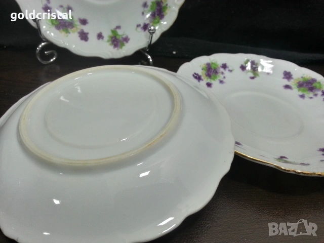 Английски фин порцелан чинийки , снимка 4 - Антикварни и старинни предмети - 46869230