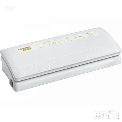 Уред за вакуумиране Concept VA0010, 90 W, 0.75 бара, 1.2 кг, Бял  - 24 месеца гаранция., снимка 3 - Други - 49446120