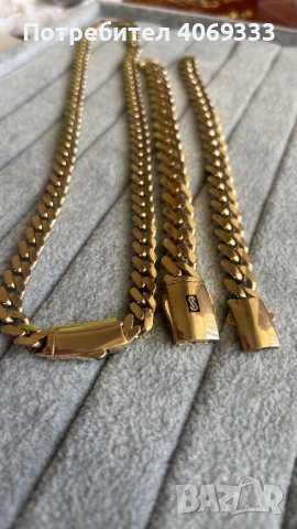 Златен синджир Монако 14 карата, снимка 9 - Колиета, медальони, синджири - 54321043