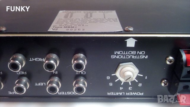 MBM Professional Bass Booster, снимка 11 - Ресийвъри, усилватели, смесителни пултове - 34386909