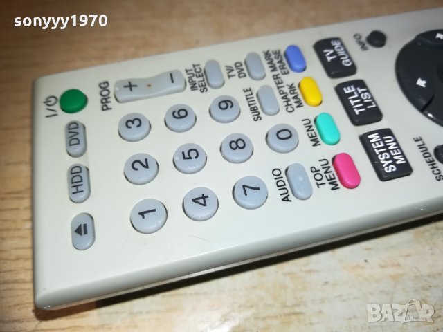 sony rmt-d231p GEMSTAR GUIDE plus+hdd/dvd remote 1111201644, снимка 10 - Дистанционни - 30753439