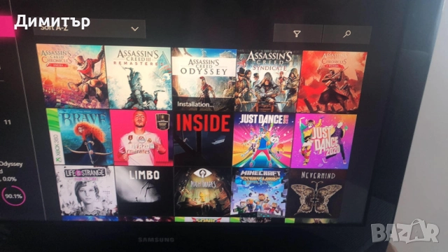 Xbox One S + инсталирани 26 игри, снимка 6 - Xbox конзоли - 52676518