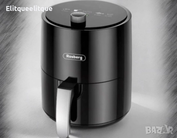 Фритюрник, 1200W, 2.5л. до 200°C, Черен, снимка 3 - Фритюрници - 52187998