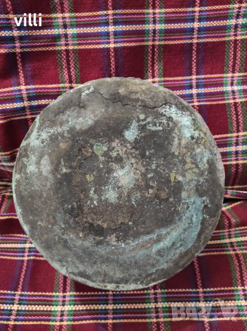 Стар меден съд за готвене, снимка 3 - Антикварни и старинни предмети - 39606354