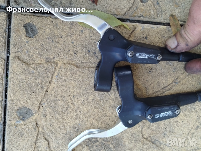 Хидравлични спирачки за велосипед колело Shimano deore 