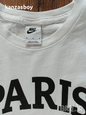 Nike Sportswear Paris Print T-Shirt - мъжка тениска р-р М, снимка 5 - Тениски - 54136737