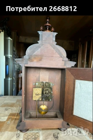 часовник, снимка 6 - Антикварни и старинни предмети - 51168147