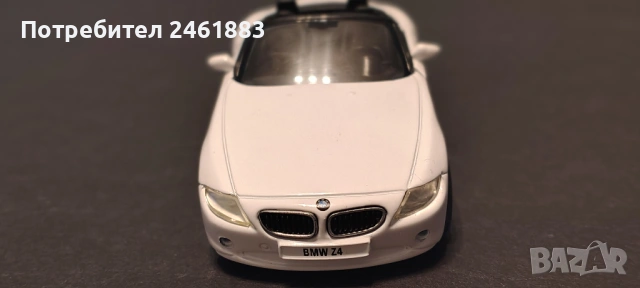 1/43 метална колекционерска количка BMW Z4 cabrio нова, снимка 6 - Колекции - 54013877