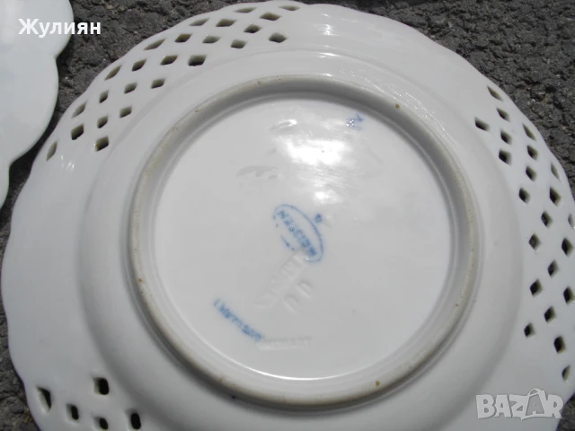 ЛОТ ПОРЦЕЛАНОВИ ЧИНИИ МАЙСЕН MEISSEN, снимка 7 - Антикварни и старинни предмети - 50471027