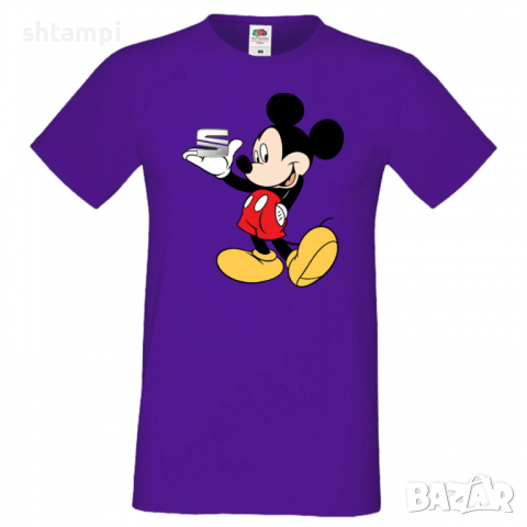 Мъжка тениска Mickey Mouse SEAT Подарък,Изненада,Рожден ден, снимка 8 - Тениски - 36577596