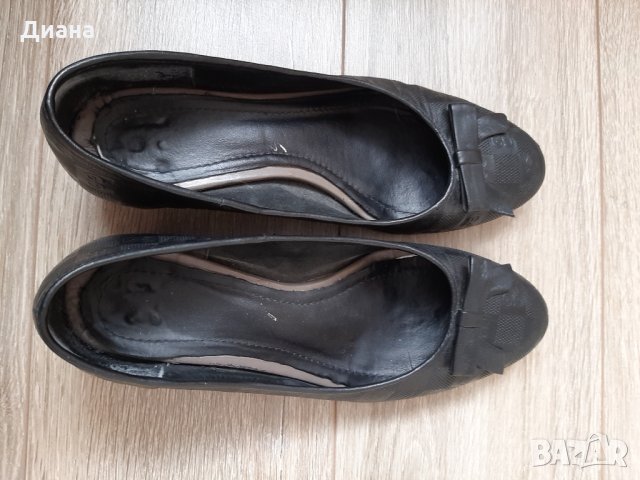 Обувки от естествена кожа, номер 37 в перфектно състояние , снимка 4 - Дамски ежедневни обувки - 31454846