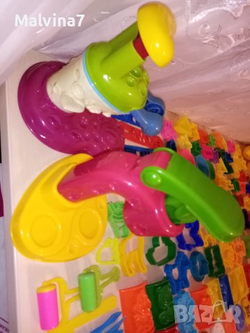 Огромен комплект за пластилин, снимка 4 - Пластелини, моделини и пясъци - 36688083