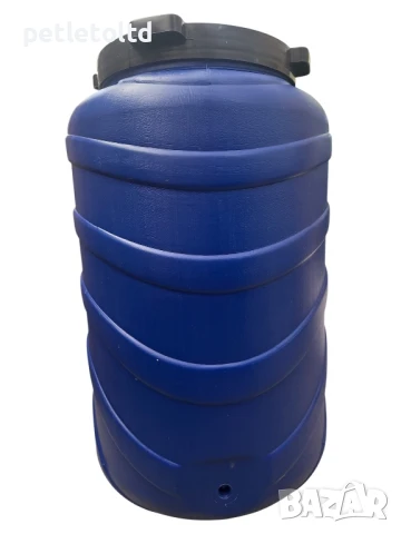 Бидон 130 л с широко гърло и със странични дръжки, снимка 2 - Строителни материали - 51168528