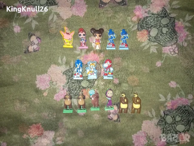 Играчки малки фигурки - Соник,Маша и Мечока, Хари Потър , снимка 2 - Фигурки - 48508247