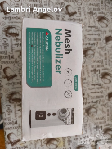 Инхалатор Mesh Nebulizer, снимка 2 - Други - 52835627