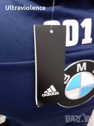 НОВА Дамска спортна фланелка Adidas BMW, снимка 5 - Тениски - 29203040