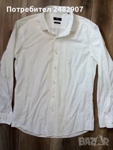 Мъжка риза BOSS, снимка 2 - Ризи - 50042987