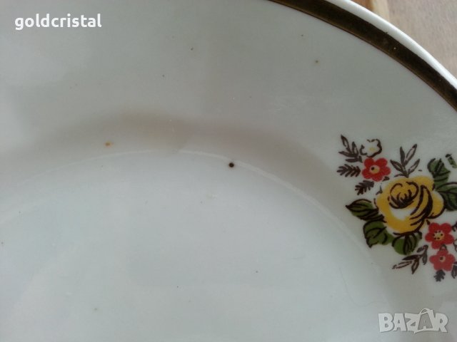 Руски порцелан чинии чинийки , снимка 5 - Антикварни и старинни предмети - 36845110