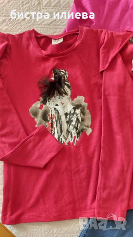 Детски комплект-дънки и блузки, снимка 3 - Детски Блузи и туники - 44598739