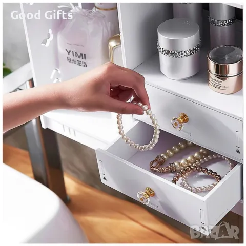 Настолен Органайзер за Съхранение на Козметика и аксесоари, снимка 3 - Други стоки за дома - 47507754