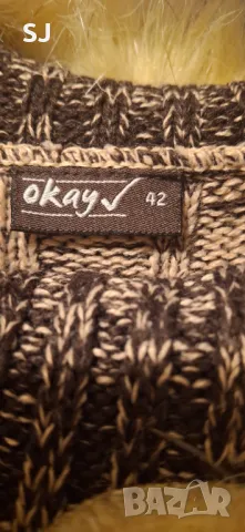 Дамска плетена рокля и блуза към нея, снимка 4 - Рокли - 49430173