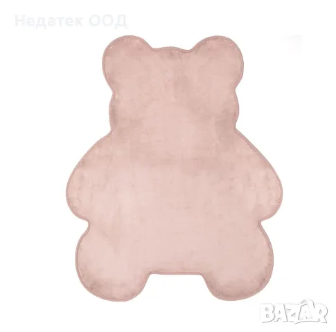 Декоративен килим, Плюшено мече, 90x110 см, Бежов