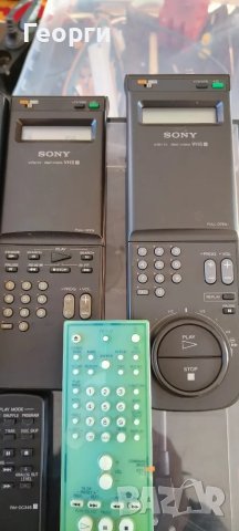 Дистанционни Sony-DAT,CD,MD,Tape,VHS..., снимка 4 - Дистанционни - 48600698