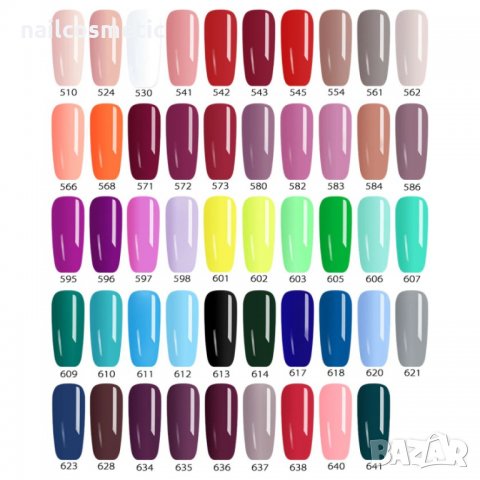 Цветен Ув/Лед гел, снимка 5 - Продукти за маникюр - 16099579