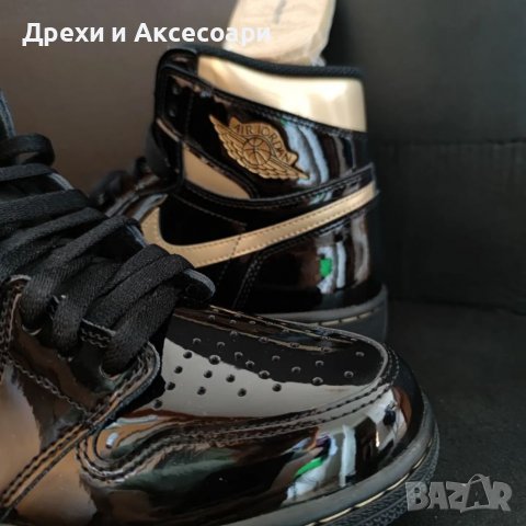 Нови Обувки Nike Air Jordan 1 Metalic  High оригинални перфектни Кецове Маратонки Обувки размер 43 , снимка 12 - Други - 37636499