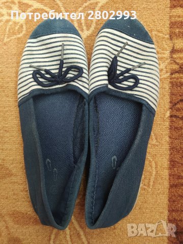 Дамски еспадрили в отлично състояние номер 37